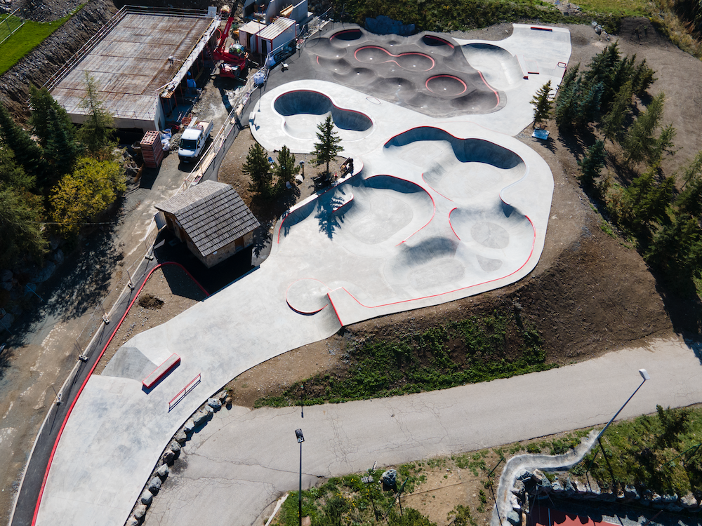 Alpe d'Huez skatepark